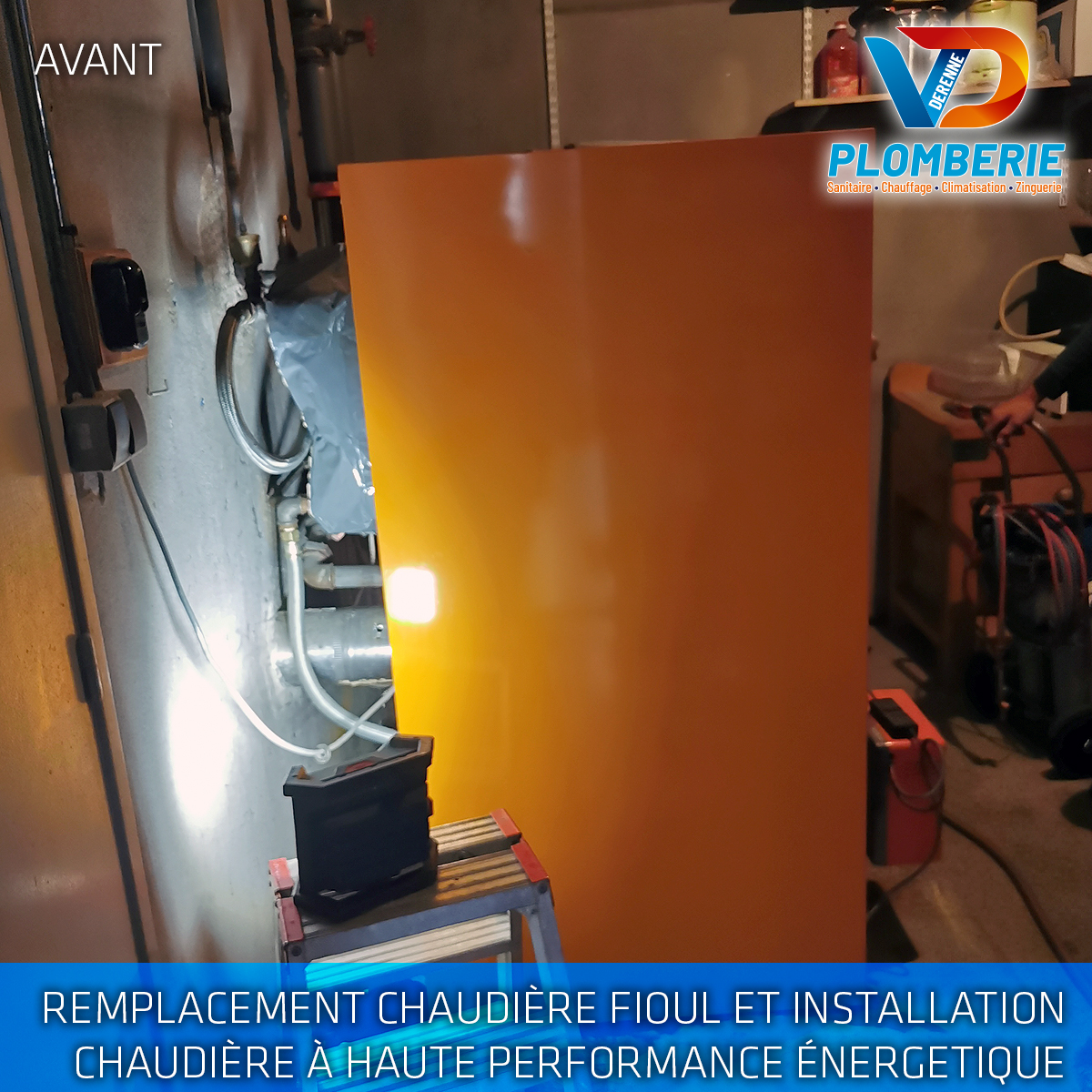 remplacement vieille chaudiere